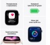 Apple Watch Series 11 GPS + Cellular, koperta 46 mm z tytanu w kolorze naturalnym, pasek sportowy w kolorze górskiej szarości - 